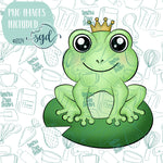 Frog Prince Cookie Cutter STL Files with PNG Images to match - For 3D Printing and Edible Ink Printers