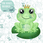 Frog Prince Cookie Cutter STL Files with PNG Images to match - For 3D Printing and Edible Ink Printers