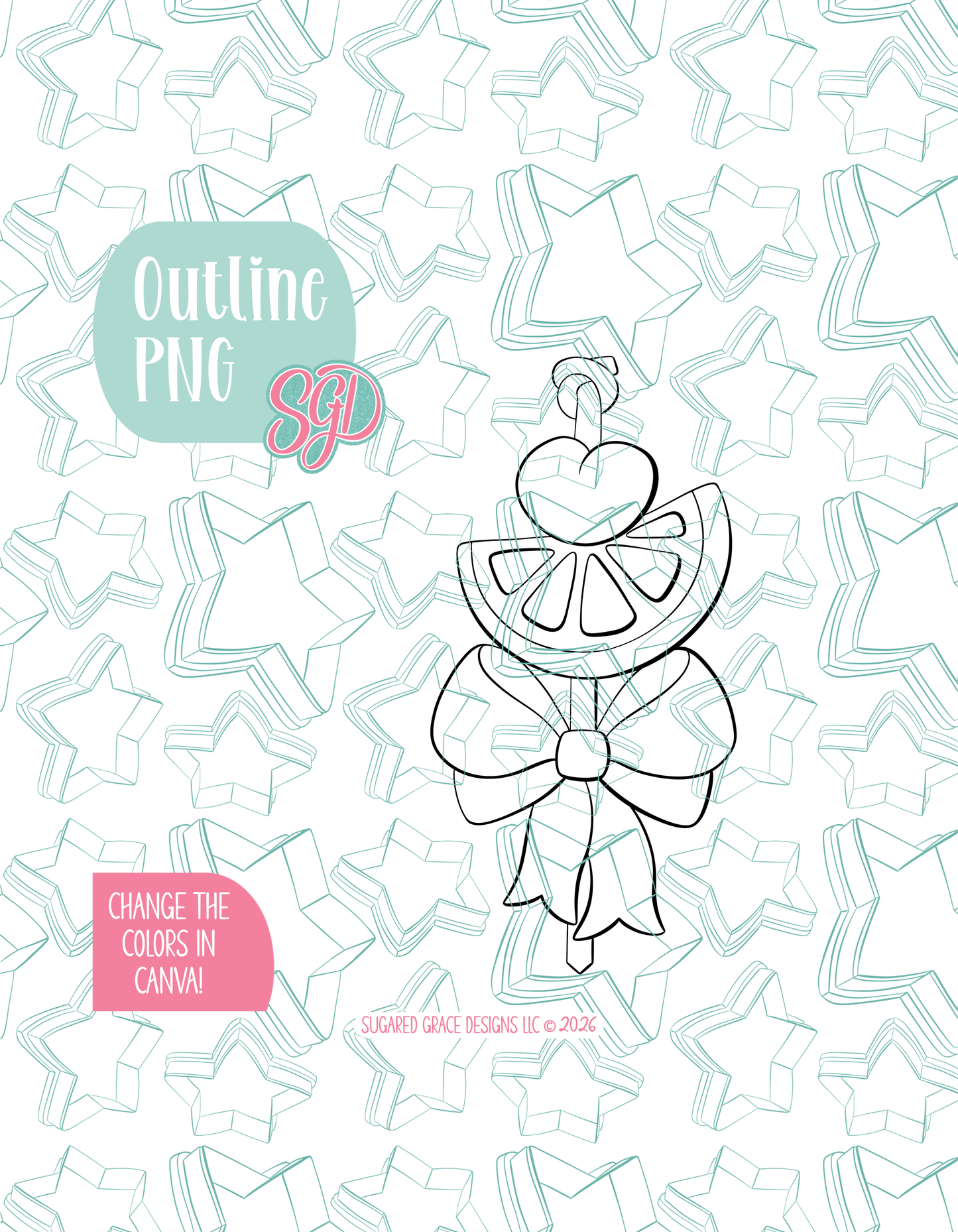 Fruit Kabob Cookie Cutter STL and PNG set