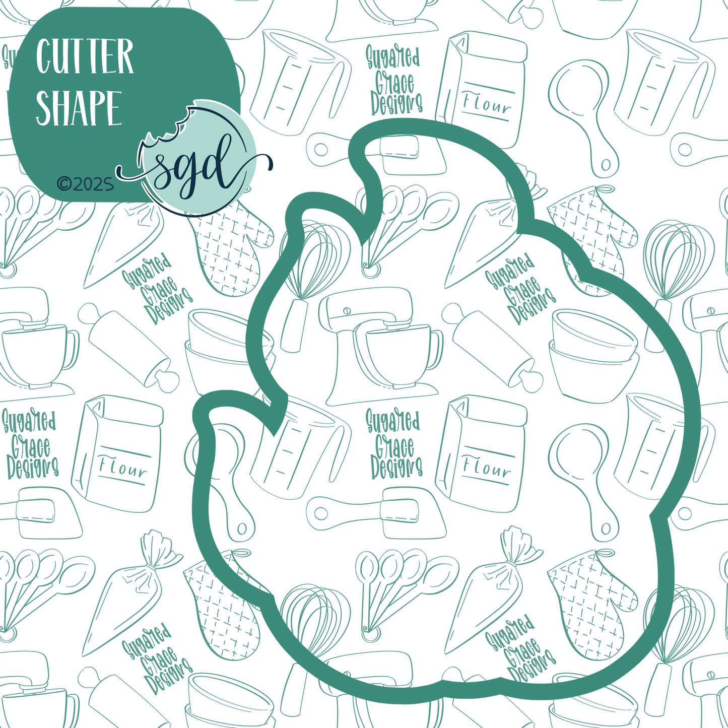 Fire Cookie Cutter with PNG Images to Match - Hand Drawn Graphics for Edible Ink Printers (Copy)
