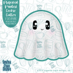 Ghost Cookie Cutter with Matching Printable PNG Images for Edible Ink Printers Including Eddie