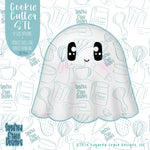 Ghost Cookie Cutter STL Files for 3D Printing with Matching Printable PNG Images for Edible Ink Printers Including Eddie