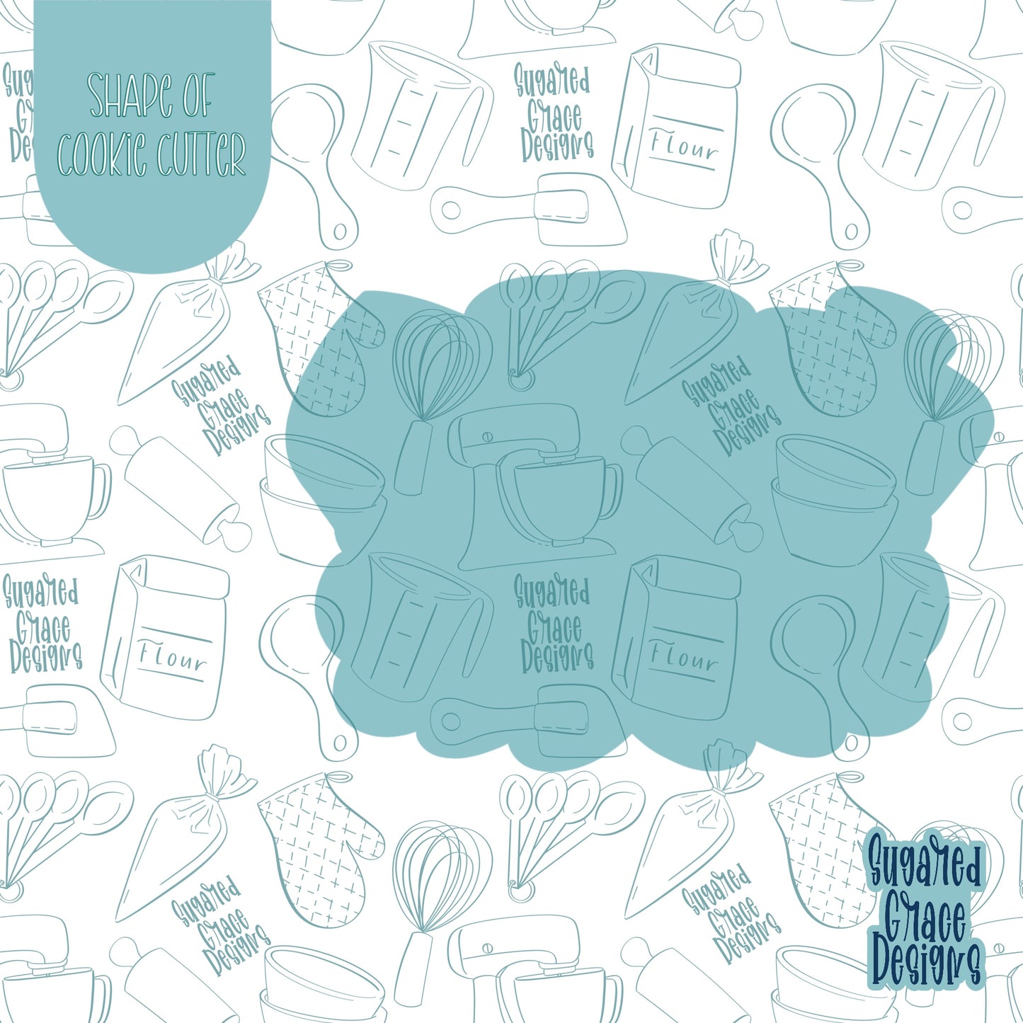 Back To School Grade Plaque Cookie Cutter STL Files for 3D Printing With Matching Printable PNG Images for Edible Ink Printers Including Eddie
