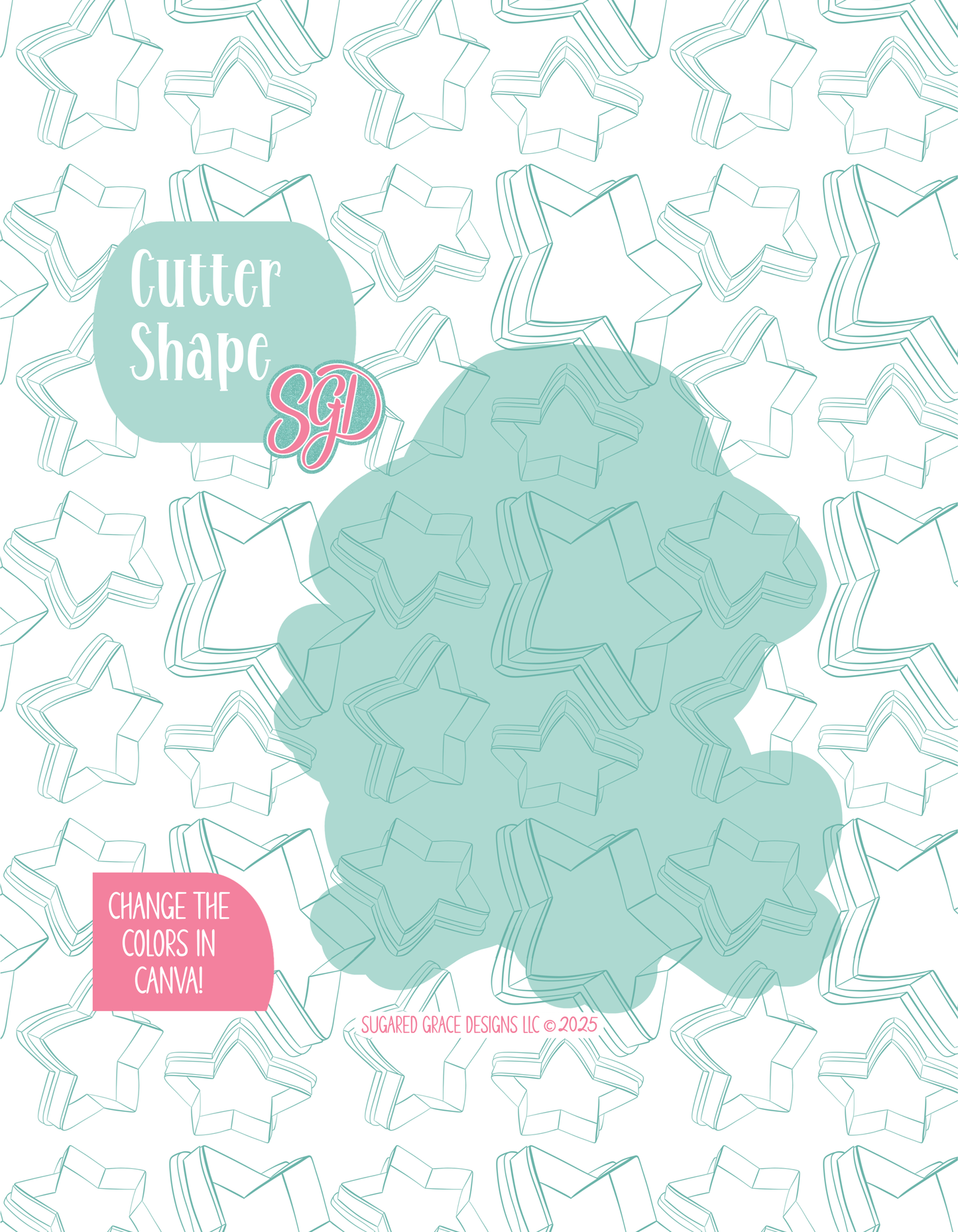 Groovy Frog Cookie Cutter STL and PNG set