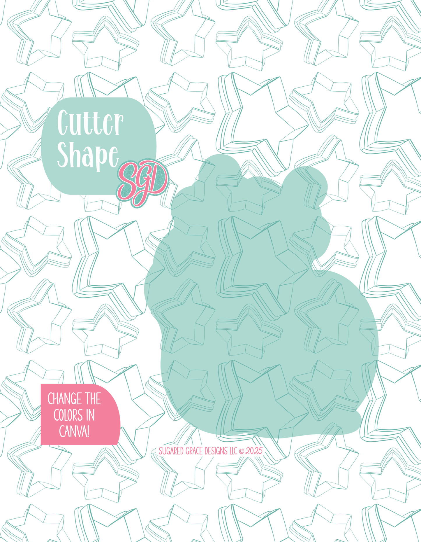 Hippie Snail Cookie Cutter STL and PNG set