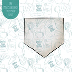 Baseball Home Base Cookie Cutter With Matching PNG Images for Edible Ink Printers Including Eddie