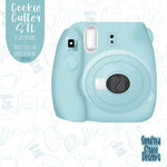 Polaroid Camera Cookie Cutter with Matching PNG Images for Edible Ink Printers Including Eddie