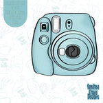 Polaroid Camera Cookie Cutter with Matching PNG Images for Edible Ink Printers Including Eddie