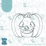 Halloween Jack O Lantern Pumpkin Cookie Cutter STL Files for 3D Printing with Matching Printable PNG Images for Edible Ink Printers Including Eddie