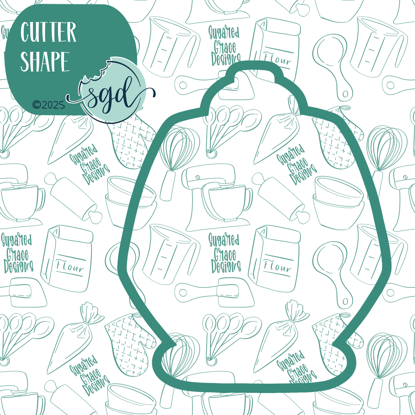 Lantern Cookie Cutter with PNG Images to Match - Hand Drawn Graphics for Edible Ink Printers
