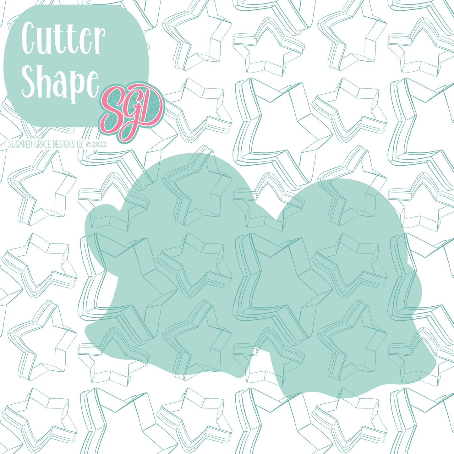 Laughing Ghouls Cookie Cutter STL File with PNG Images to Match - For 3D Printing and Edible Ink Printers