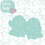 Laughing Ghouls Cookie Cutter STL File with PNG Images to Match - For 3D Printing and Edible Ink Printers