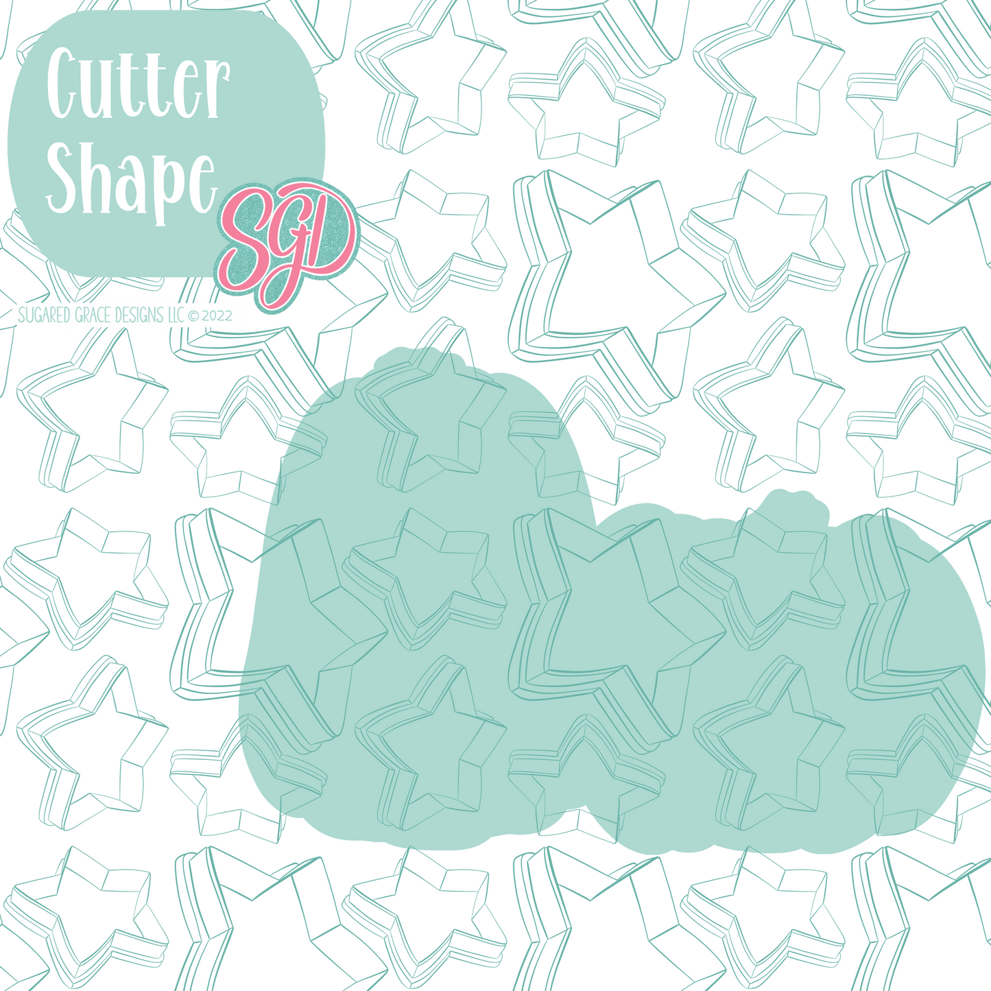 Laughing Squash Cookie Cutter STL File with PNG Images to Match - For 3D Printing and Edible Ink Printers