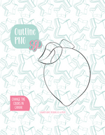 Lemon Cookie Cutter STL File with PNG Images to Match - For 3D Printing and Edible Ink Printers