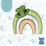 St Patrick's Day Rainbow Cookie Cutter STL Files for 3D Printing With Matching Printable PNG Images for Edible Ink Printers