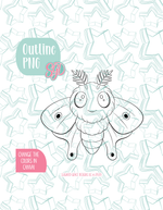 Lunar Moth Cookie Cutter STL and PNG set