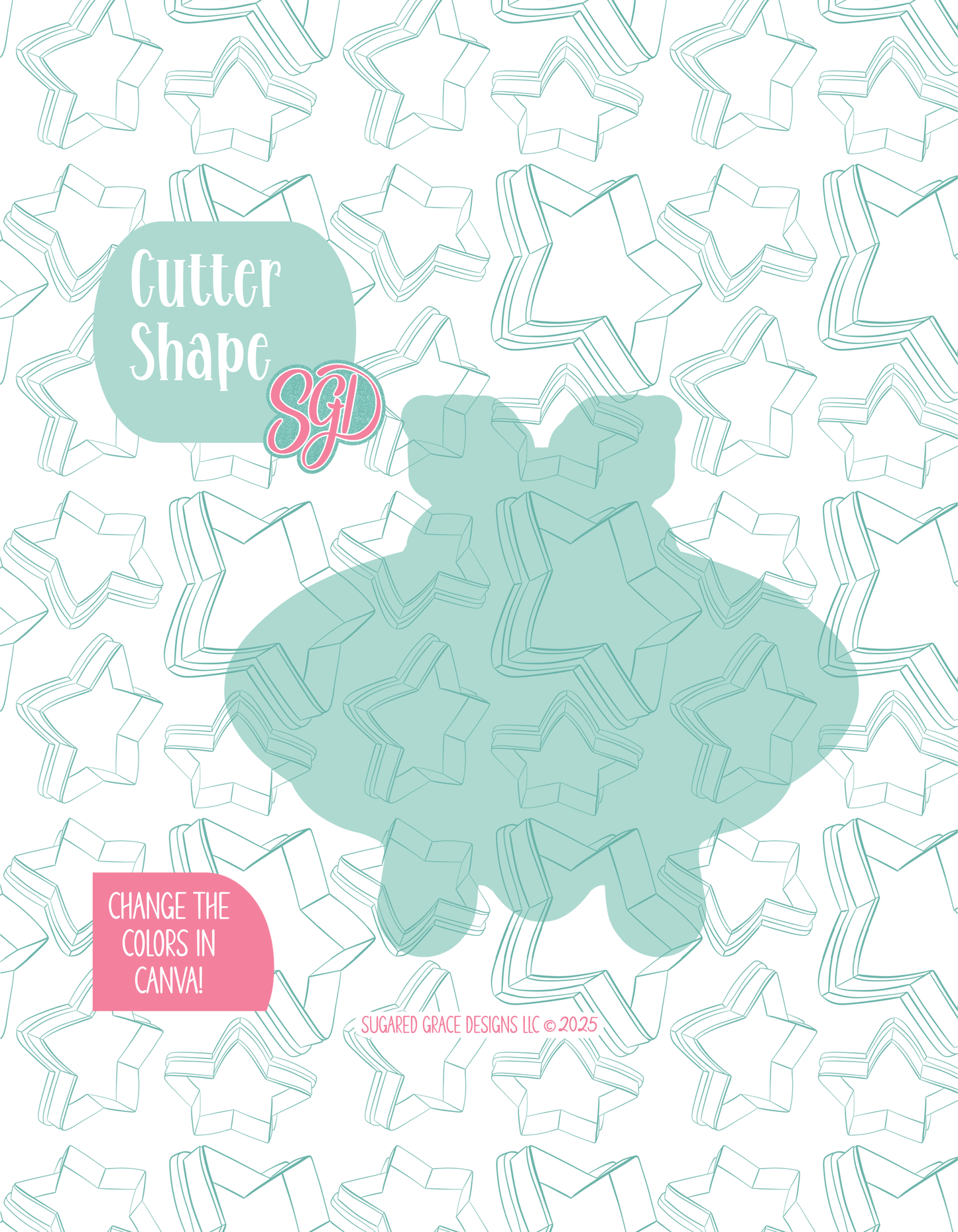 Lunar Moth Cookie Cutter STL and PNG set