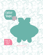 Lunar Moth Cookie Cutter with matching PNG