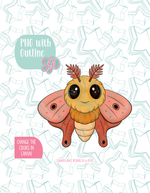 Lunar Moth Cookie Cutter STL and PNG set