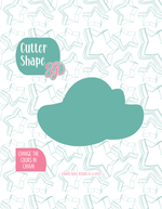 Straw Hat with Pink Bow Cookie Cutter with matching PNG