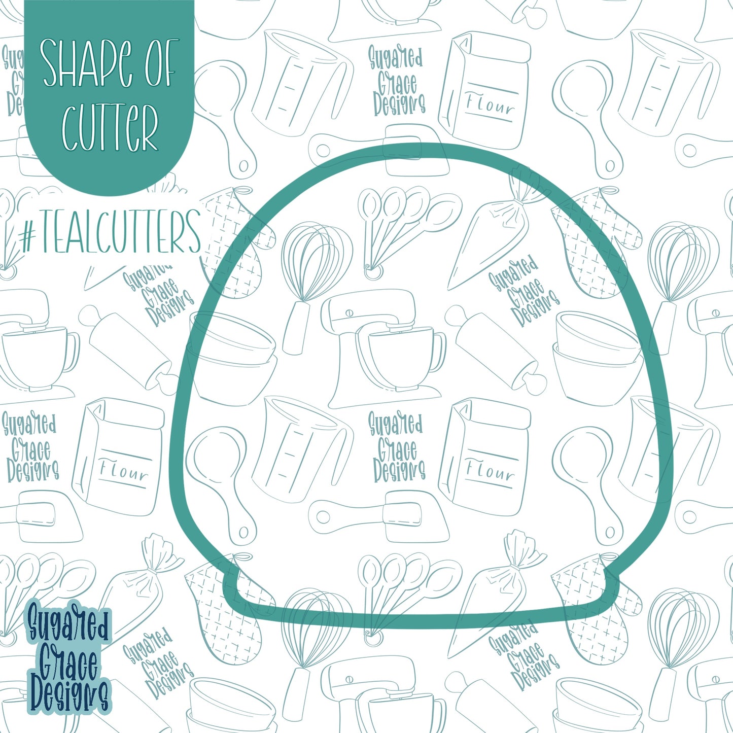 Nativity Mary Cookie Cutter with Matching Printable PNG Images for Edible Ink Printers Including Eddie