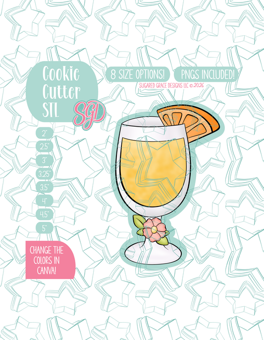 Mimosa Cookie Cutter Plaque  STL and PNG set