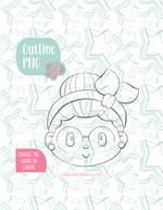 Editable Mrs Claus Cookie Cutter STL File with PNG Images to Match - For 3D Printing and Edible Ink Printers
