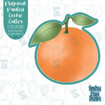 Cutie Orange Cookie Cutter with Matching PNG Images for Edible Ink Printers Including Eddie