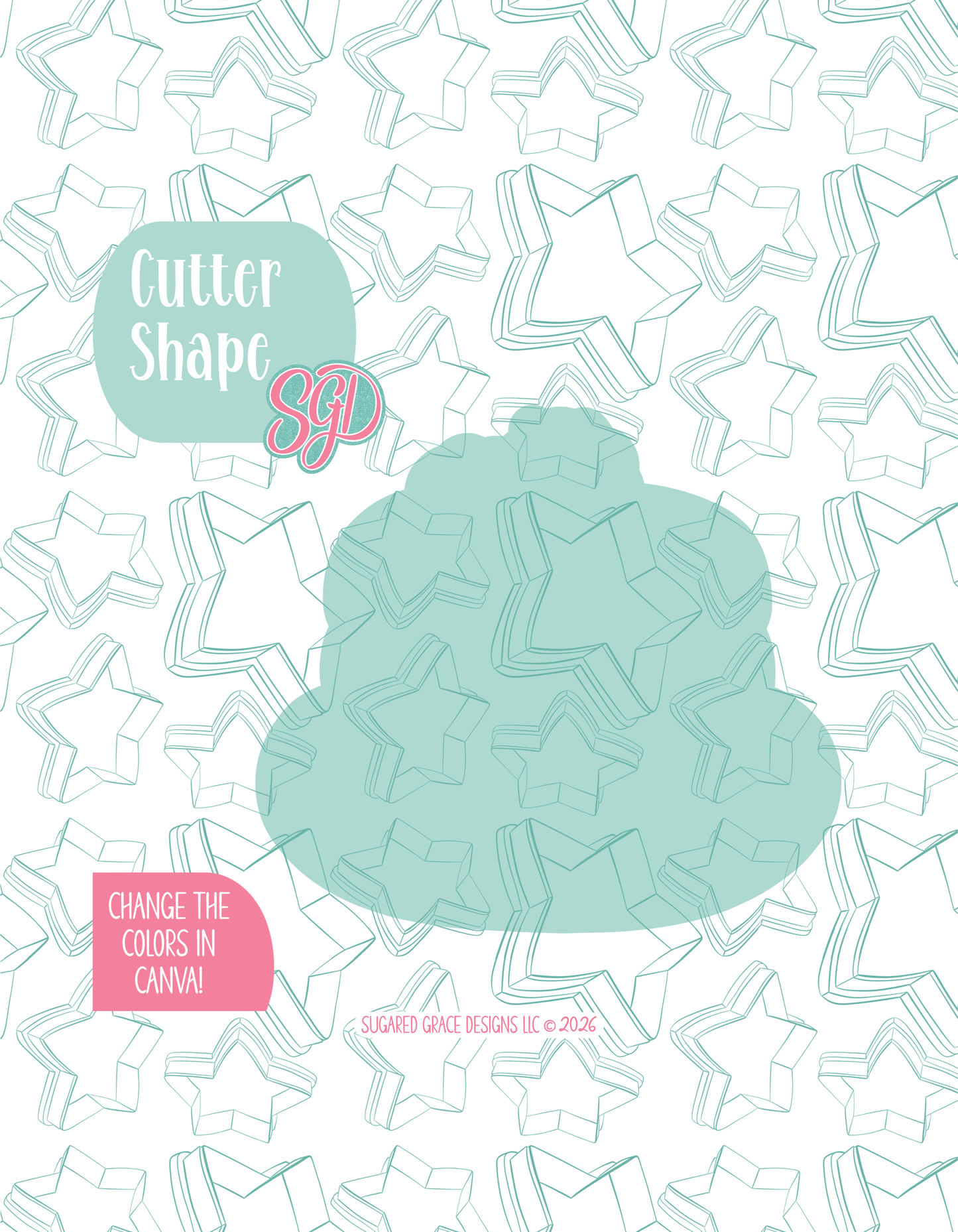 Pancakes Cookie Cutter STL and PNG set
