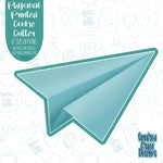 Paper Airplane Cookie Cutter with Matching PNG Images for Edible Ink Printers Including Eddie