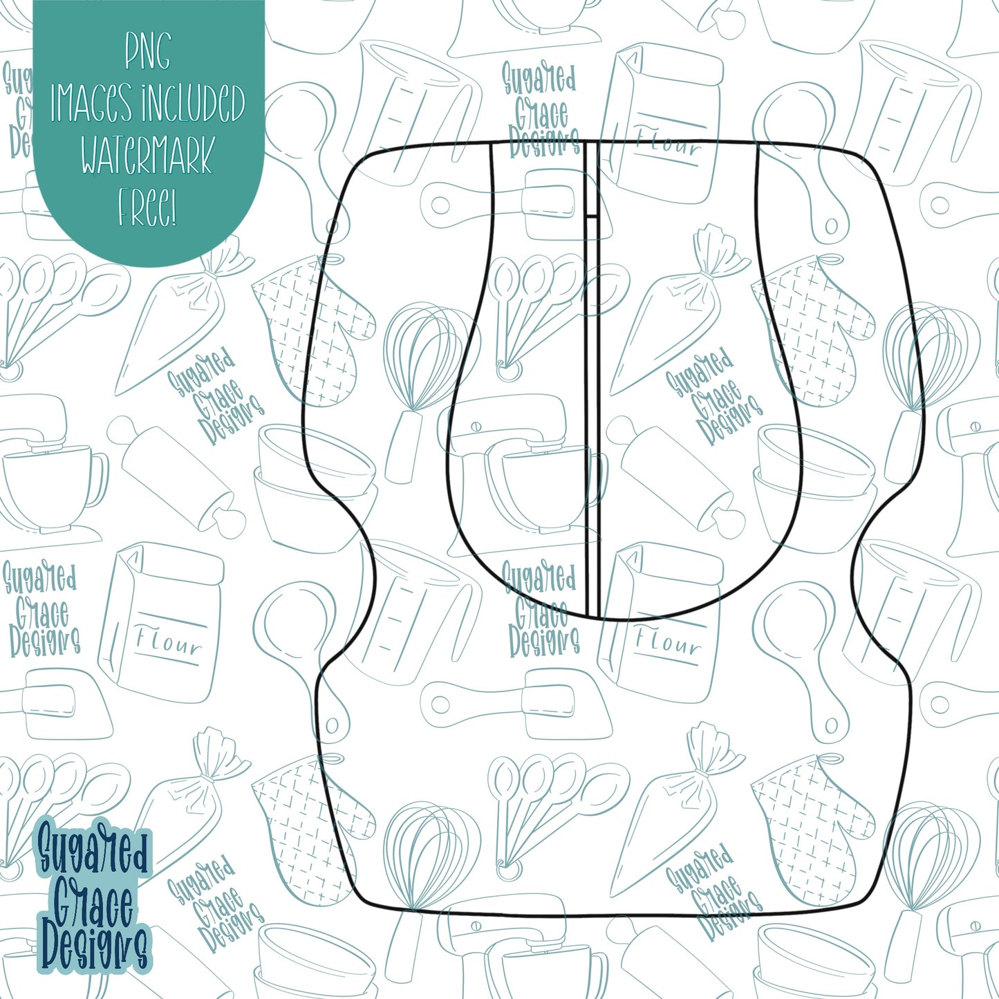 Back To School Pencil Sharpener Cookie Cutter with Matching PNG Images for Edible Ink Printers Including Eddie