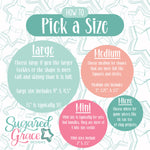 12/25 Monthly Batch - featuring 4 Cookie Cutter STL designs, 2 Cookie Tags, & 2 Printable Patterns - Disco Wild Child