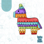 Cinco De Mayo Piñata Cookie Cutter STL Files for 3D  Printing with Matching Printable PNG Images for Edible Ink Printers Including Eddie