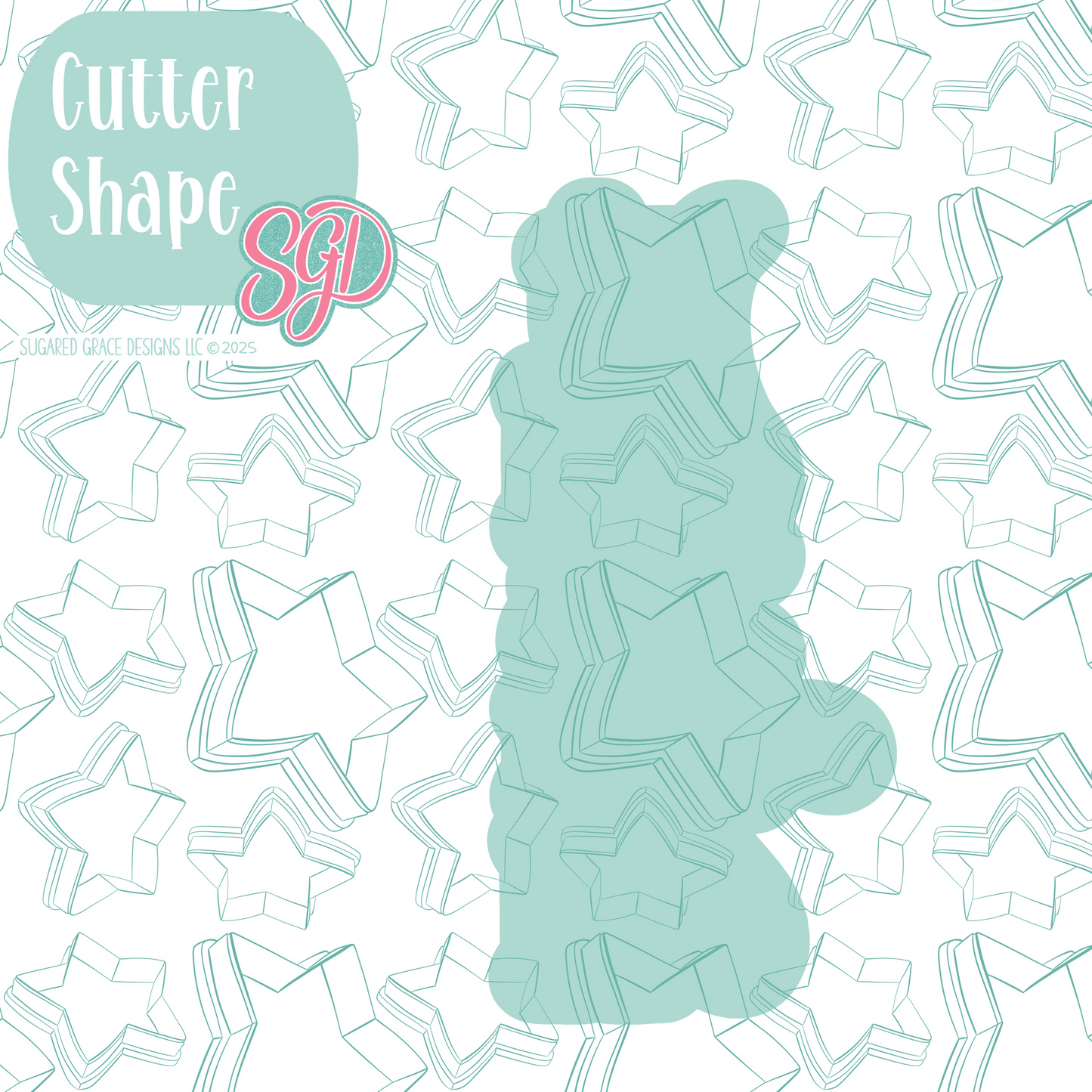 Playful Thank You Plaque Cookie Cutter STL File with PNG Images to Match - For 3D Printing and Edible Ink Printers