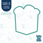 Pocket of Hearts Cookie Cutter with Matching Stamp For Fondant Decorating