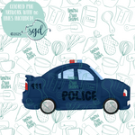 Police Car Cookie Cutter STL File with PNG Images to Match - For 3D Printing and Edible Ink Printers