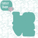 Pumpkin Love Cookie Cutter with PNG Images to Match - Hand Drawn Graphics for Edible Ink Printers