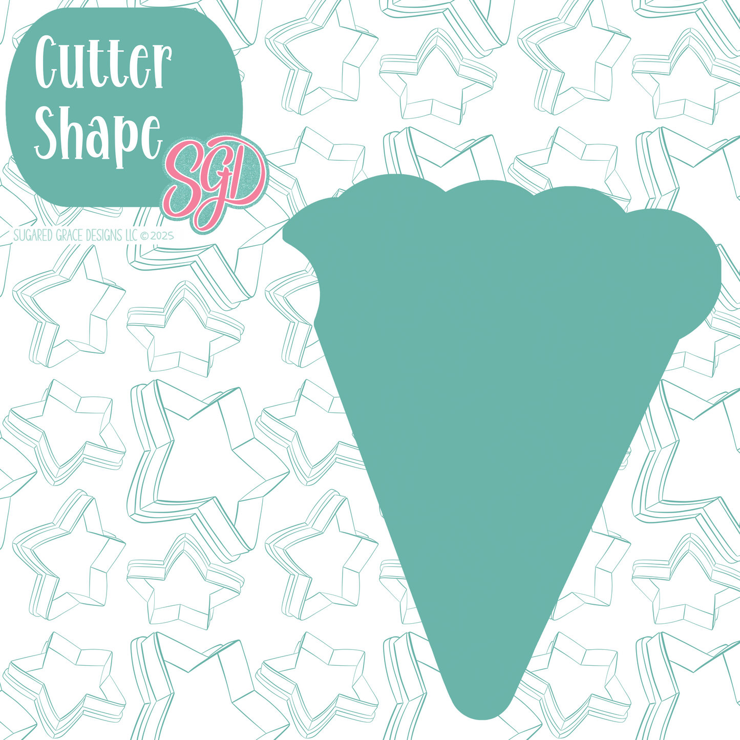 Pumpkin Pie Platter Cookie Cutter STL File with PNG Images to Match - For 3D Printing and Edible Ink Printers