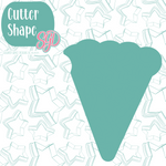 Pumpkin Pie Platter Cookie Cutter STL File with PNG Images to Match - For 3D Printing and Edible Ink Printers