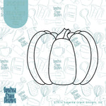 Pumpkin Cookie Cutter STL Files for 3D Printing with Matching Printable PNG Images for Edible Ink Printers Including Eddie