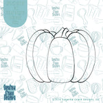 Pumpkin Cookie Cutter STL Files for 3D Printing with Matching Printable PNG Images for Edible Ink Printers Including Eddie