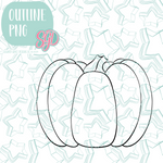 Pumpkin Cookie Cutter STL File with PNG Images to Match - For 3D Printing and Edible Ink Printers