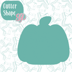 Pumpkin Cookie Cutter with PNG Images to Match - Hand Drawn Graphics for Edible Ink Printers