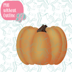Pumpkin PNG Image Set for Edible Ink Printers - Hand Drawn Editable Graphics