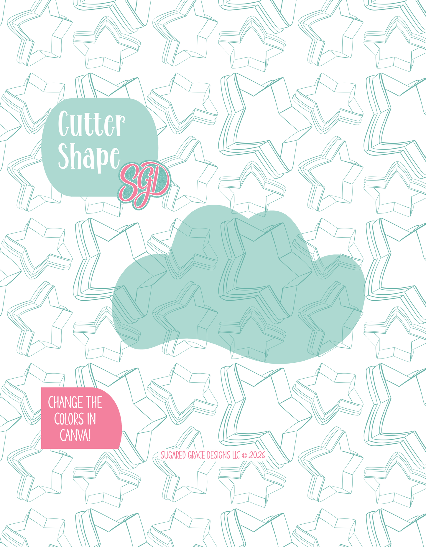 Cowboy Hat Cookie Cutter STL and PNG set