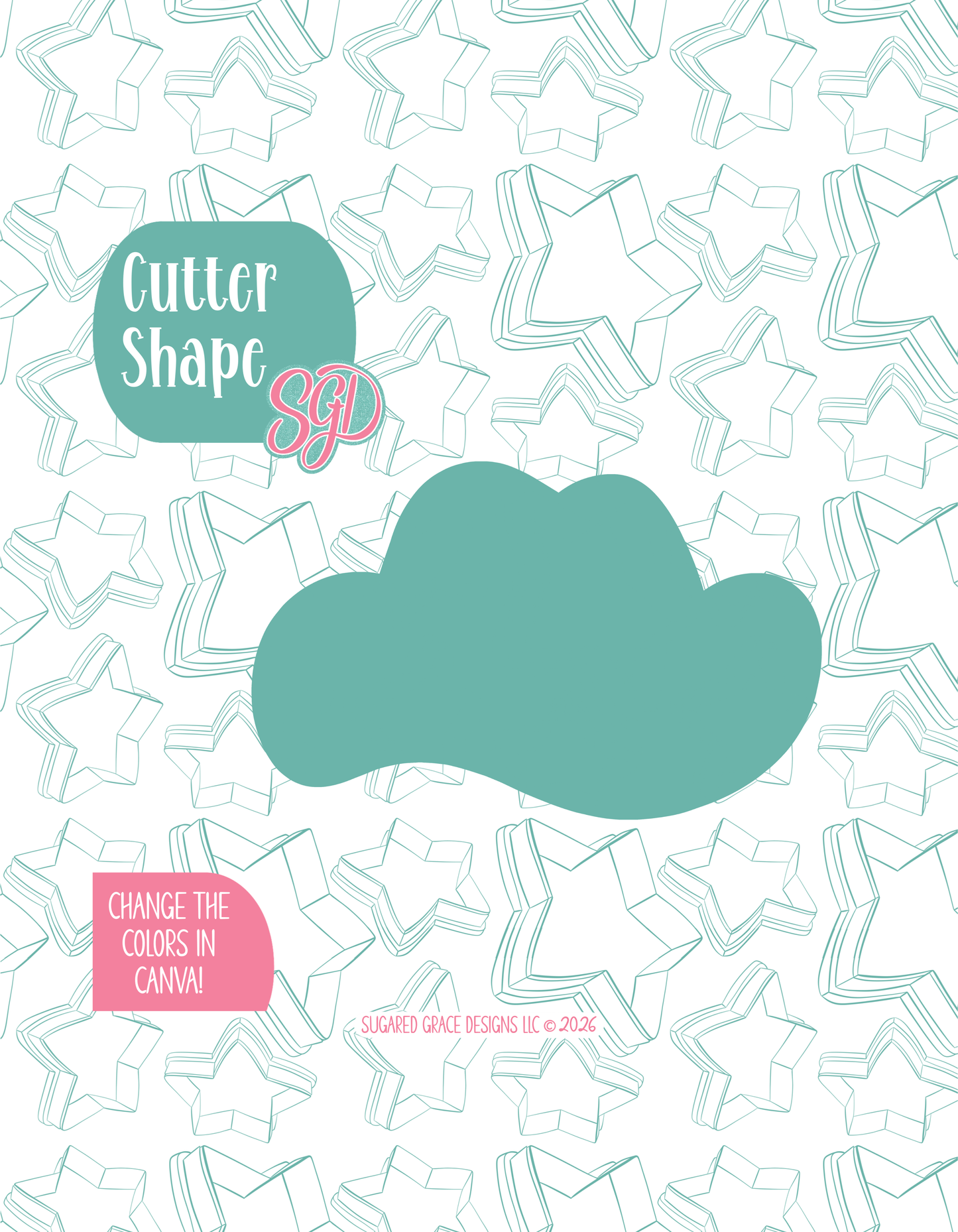 Cowboy Hat Cookie Cutter with matching PNG