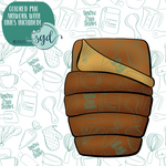Sleeping Bag Cookie Cutter with PNG Images to Match - Hand Drawn Graphics for Edible Ink Printers