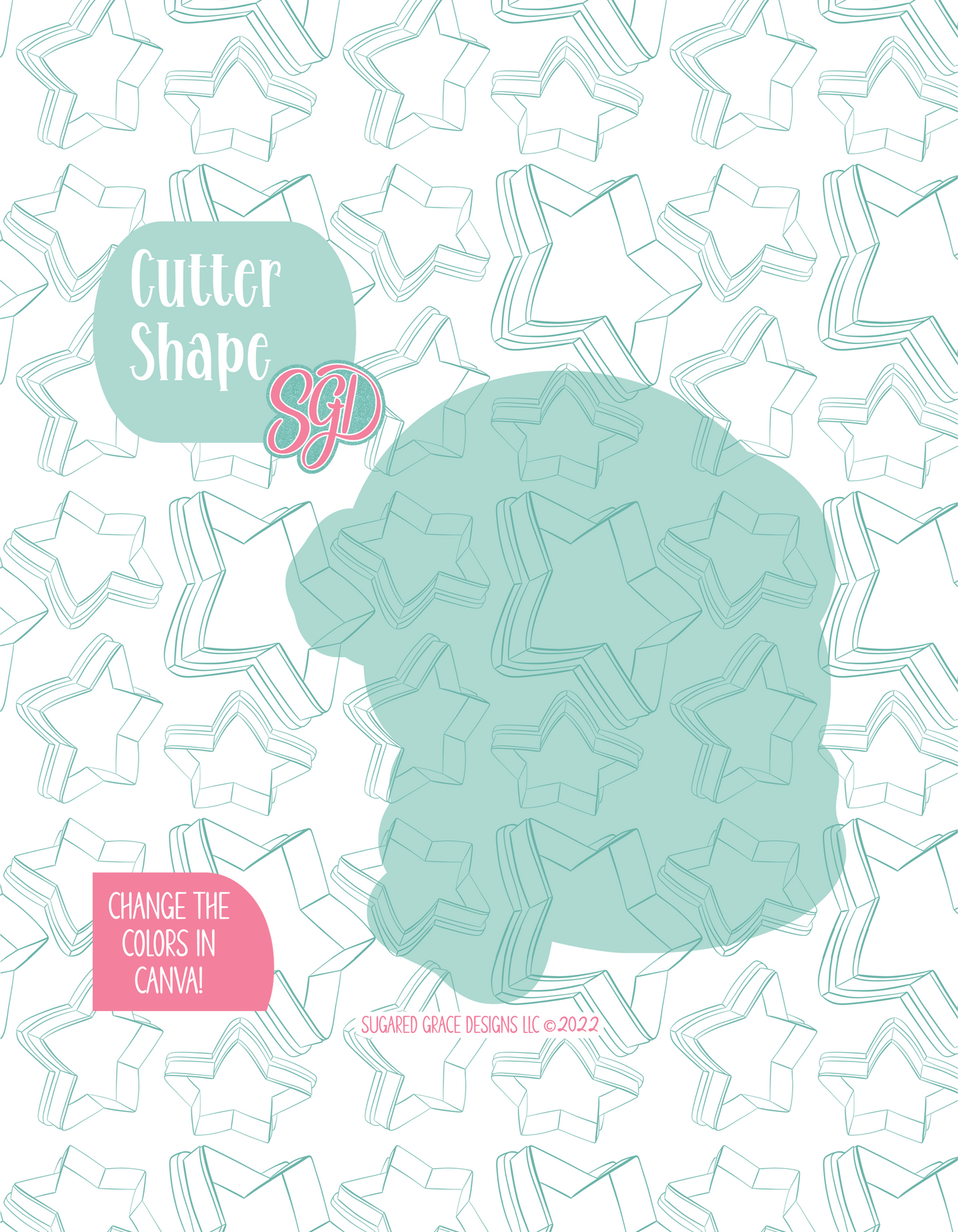 Winter Snowman Cookie Cutter STL File with PNG Images to Match - For 3D Printing and Edible Ink Printers