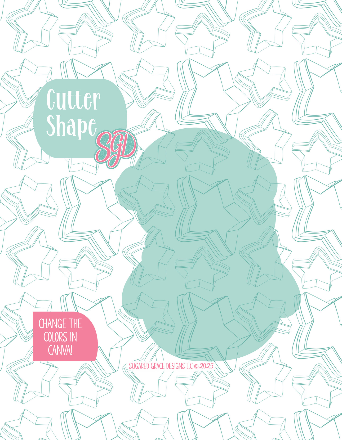 Full Body Snowman Cookie Cutter STL File with PNG Images to Match - For 3D Printing and Edible Ink Printers