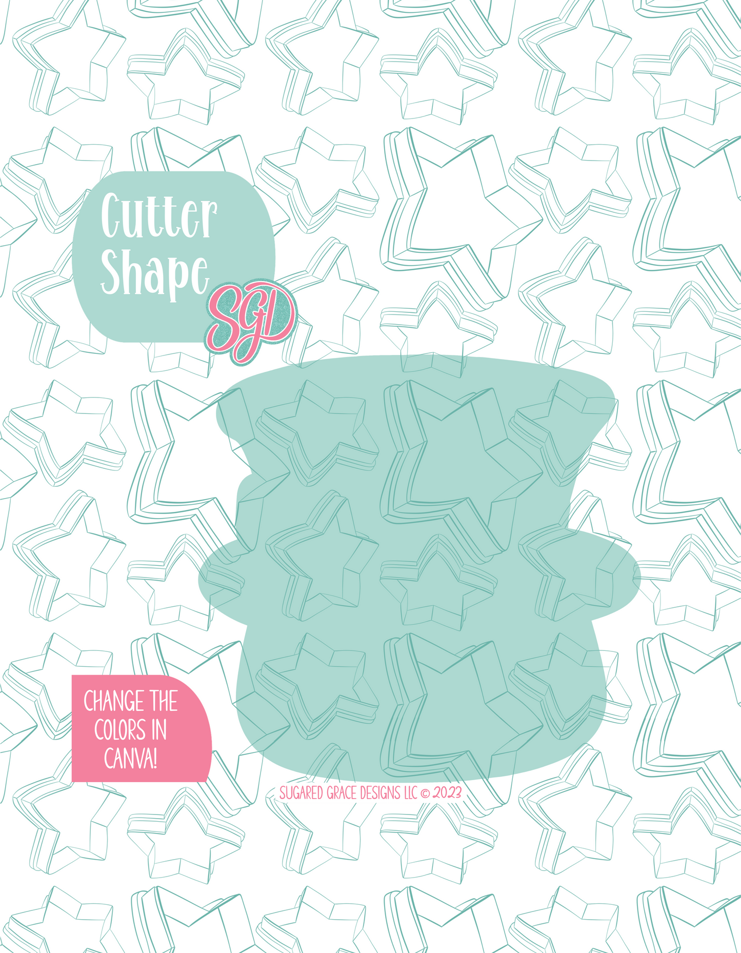 Christmas Snowman Cookie Cutter STL File with PNG Images to Match - For 3D Printing and Edible Ink Printers